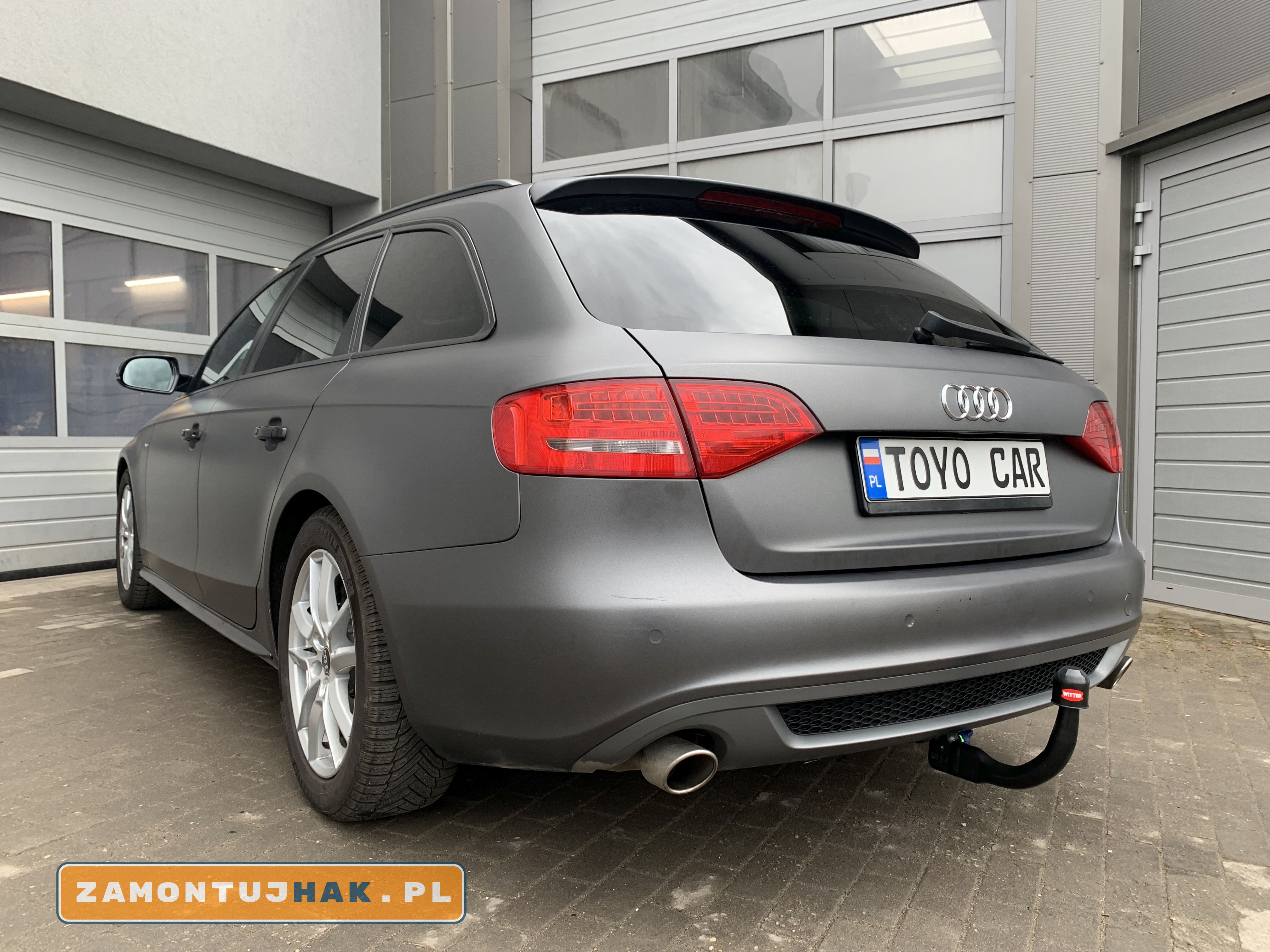 audi a4 witter hak